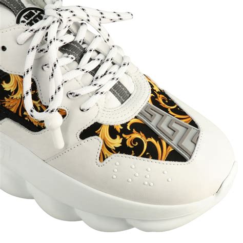 versace white sneakers|versace sneakers women.